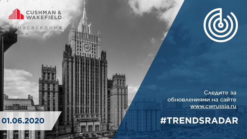 Cushman wakefield карта офисных площадей москвы